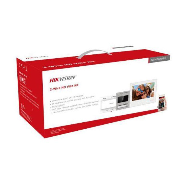 WIDEODOMOFON HIKVISION DS-KIS704EY-ACW2/Aluminium