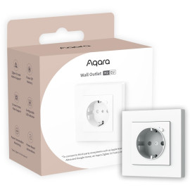 Aqara Wall Outlet H2 EU | Gniazdko elektryczne | Zigbee 3.0, Matter