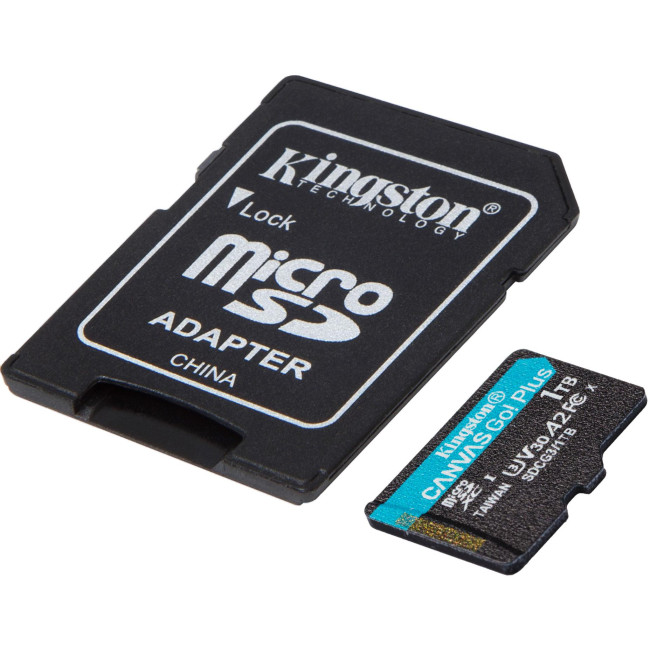 Karta pamięci microSD Kingston Canvas Go Plus microSDXC C10 UHS-I 1TB