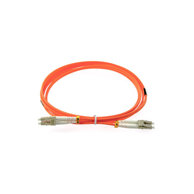 PATCHCORD ŚWIATŁOWODOWY MM 1M DUPLEX 50/125um OM2, LC/UPC-LC/UPC