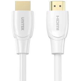 Unitek Kabel HDMI 2.0 4K biały 0,3m