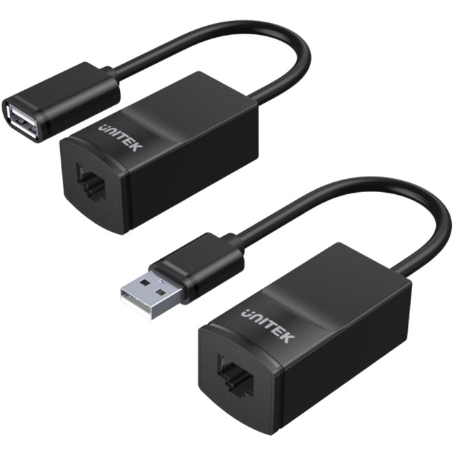 Przedłużacz USB Unitek Y-UE01001 do 60m pod kabel kat.5e