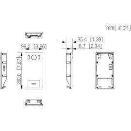 Panel bramowy DAHUA VTO6222E-P