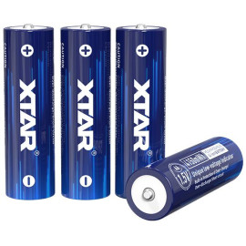 Akumulatorki R06 / AA 1,5V Xtar 2500mAh (box 4 szt.) z zabezpieczeniem