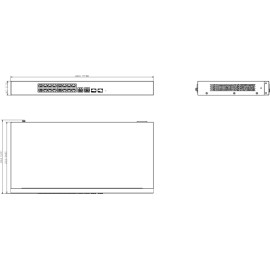 SWITCH DAHUA CS4218-16ET-240