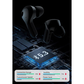 Słuchawki douszne Mibro Earbuds 3 czarne