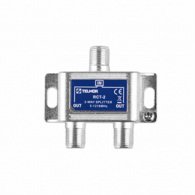 Rozgałęźnik TELMOR RCT-2 Splitter 2x1.2G