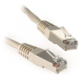 PATCHCORD KAT6 FTP 10M SZARY