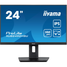 Monitor LED IIYAMA XUB2492HSU-B6 24 cale IPS HDMI DP USB 0,4ms 100Hz