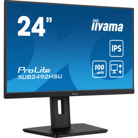 Monitor LED IIYAMA XUB2492HSU-B6 24 cale IPS HDMI DP USB 0,4ms 100Hz