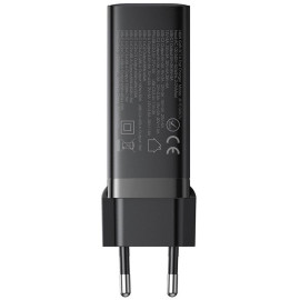 Ładowarka sieciowa Joyroom GaN Ultra JR-TCG05EU 140W PD 3.0 QC 3.0 3x USB-C 1x USB-A czarna + kabel