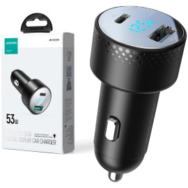 Ładowarka samochodowa Joyroom JR-CCD01 53W 3.0A PD 3.0 QC 3.0 1x USB-A 1x USB-C