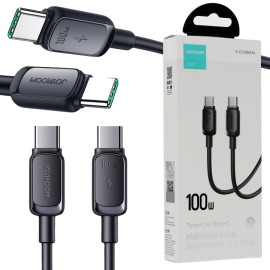 Kabel USB-C / USB-C Joyroom Fast Charging S-CC100A14 120cm 100W 5A czarny