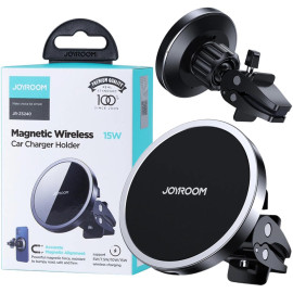 Uchwyt samochodowy magnetyczny ładowarka indukcyjna Joyroom JR-ZS240 Qi 15W MagSafe Apple Iphone