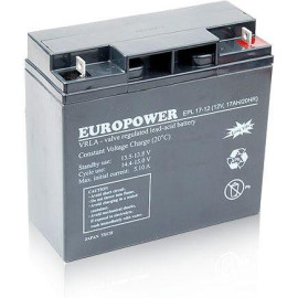 Akumulator AGM EUROPOWER serii EPL 12V 17Ah (Żywotność 15 lat)