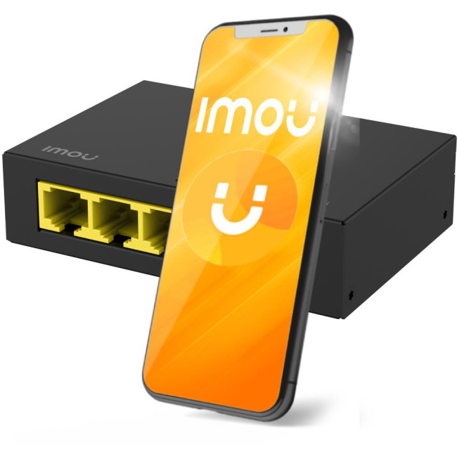 Switch Imou 5-portowy SG105 metalowa obudowa