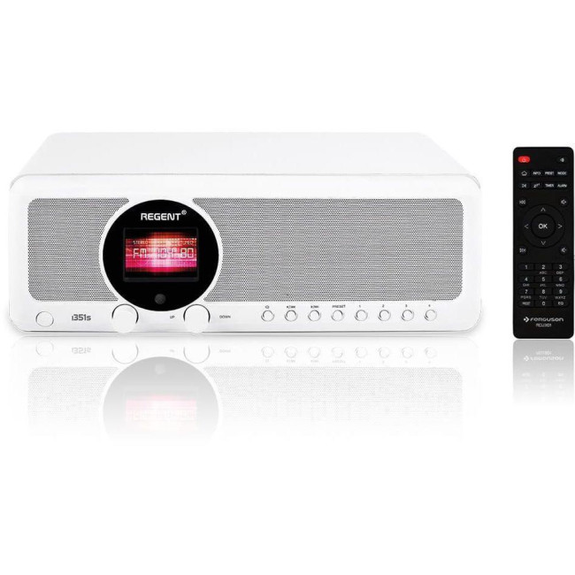 Radio internetowe Ferguson REGENT i351s Białe - WIFI/DAB+/FM/USB/BT/Spotify