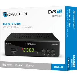 Tuner DVB-T2/C HEVC H.265 Cabletech