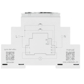 Moduł przekaźnikowy switchbox din Blebox