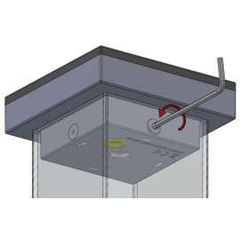 Lampa oświetleniowo-ostrzegawcza LED Proxima SŁUPKOWA 12-230V AC/DC