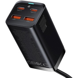 ŁADOWARKA SIECIOWA Baseus GaN 3 Pro Desktop Fast Charger CCGP000101 100W 2x USB-A 2x USB-C PD 3.0 QC 4.0+