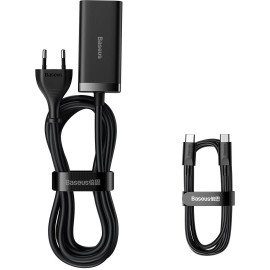 ŁADOWARKA SIECIOWA Baseus GaN 3 Pro Desktop Fast Charger CCGP000101 100W 2x USB-A 2x USB-C PD 3.0 QC 4.0+