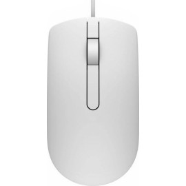 Mysz Dell MS116 Wired Optical Mouse (Biały)