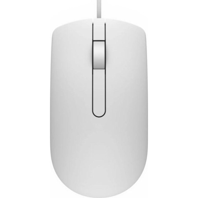 Mysz Dell MS116 Wired Optical Mouse (Biały)