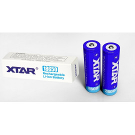 Akumulator 18650 Li-Ion 3,7V Xtar 2600mAh (1 szt.) z zabezpieczeniem