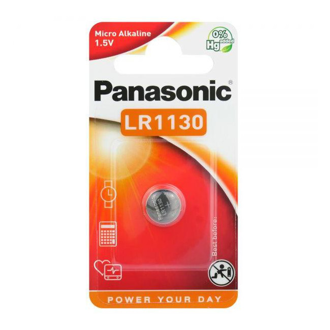 Bateria G10 / LR54 / LR1130 / 189 BAT 1BL PANASONIC 1,5V (1 szt.)