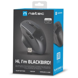 Mysz bezprzewodowa Natec Blackbird 2