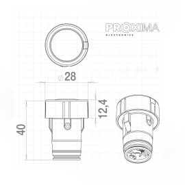 Pilot Proxima Zapalniczka - system PROXIMA 433.92MHz BI:KLIK