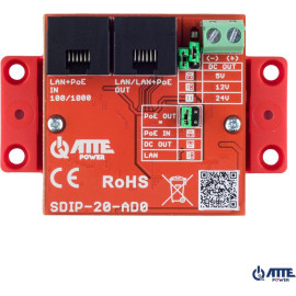 SDIP-20-AD0 Adapter PoE obniżający napięcie SDIP-20-AD0 ATTE