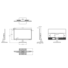 Monitor 24" Dahua LM24-H200 5ms HDMI VGA VESA 1080p głośnik