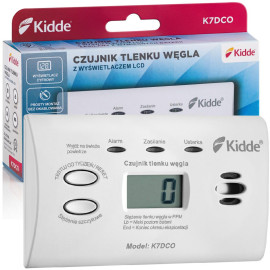 ZESTAW KIDDE CZUJNIK CZADU K7DCO + CZUJNIK DYMU 29HD