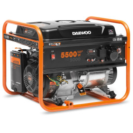 ZESTAW AGREGAT PRĄDOTWÓRCZY DAEWOO GDA 6500 5.5kW + 2x GENERATOR OIL SAE 10W-30 DWO 600