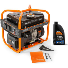 ZESTAW AGREGAT PRĄDOTWÓRCZY INWERTOROWY DAEWOO GDA 2500i 2.0kW + GENERATOR OIL SAE 10W-30 DWO 600