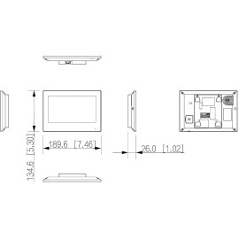 MONITOR DAHUA VTH2621G-WP