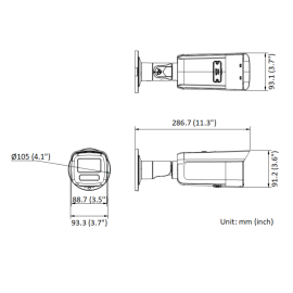 KAMERA IP HIKVISION DS-2CD2T83G2-4I (4mm)