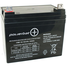 Akumulator PowerBat AGM 12V 33Ah