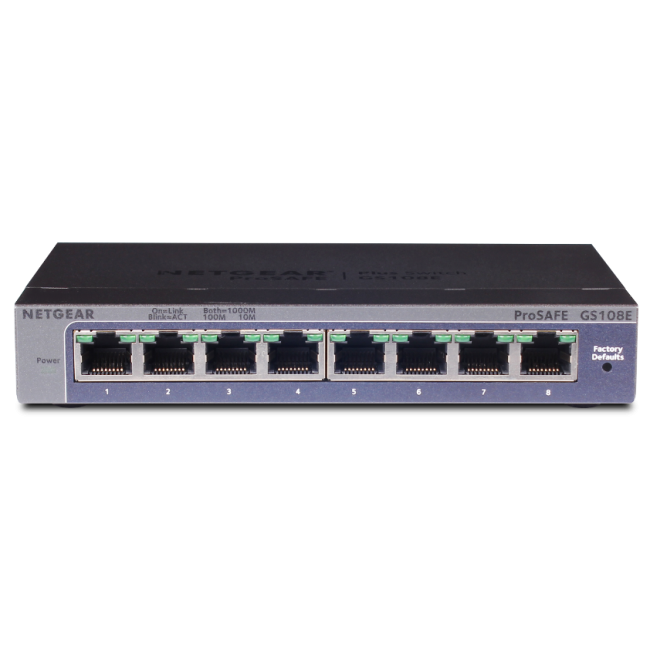 SWITCH NETGEAR GS108E-300PES/400EUS