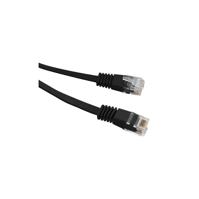 PATCHCORD KAT5E UTP 2M CZARNY