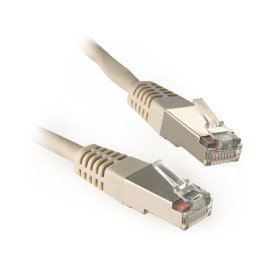 PATCHCORD KAT6 FTP 0,25M SZARY