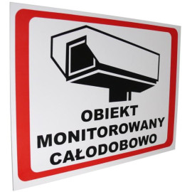 TABLICA OBIEKT MONITOROWANY 6586